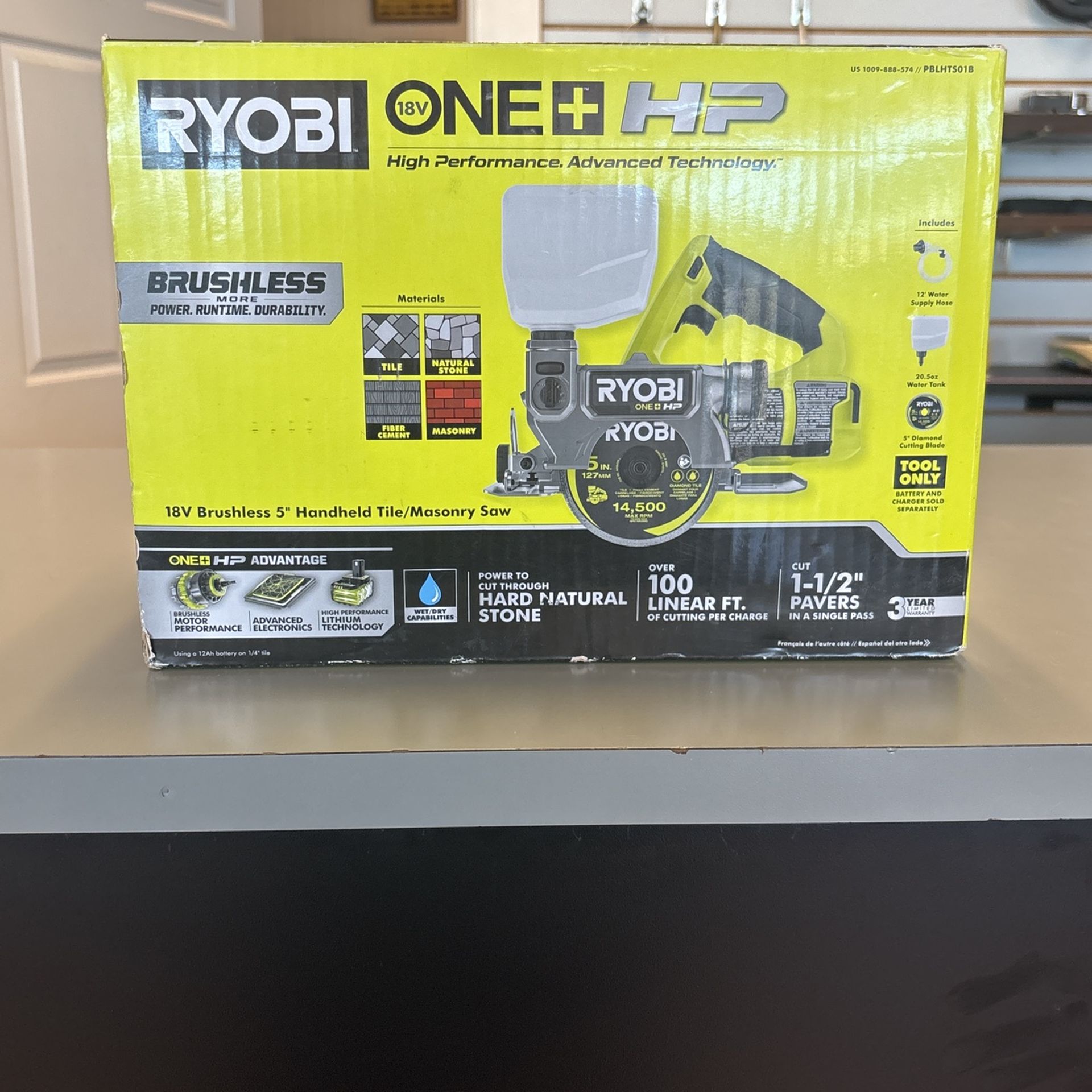 Ryobi Tile Saw PBLHTS01B