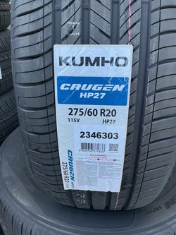 275 60 20   Kumho crugen HP27