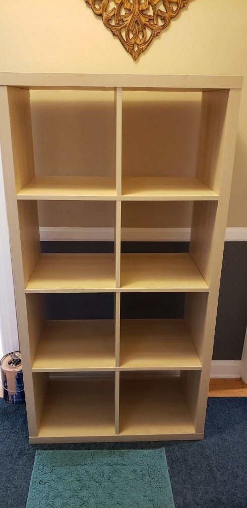 Kallax Bookshelf Shelf Shelving Birch Discontinued