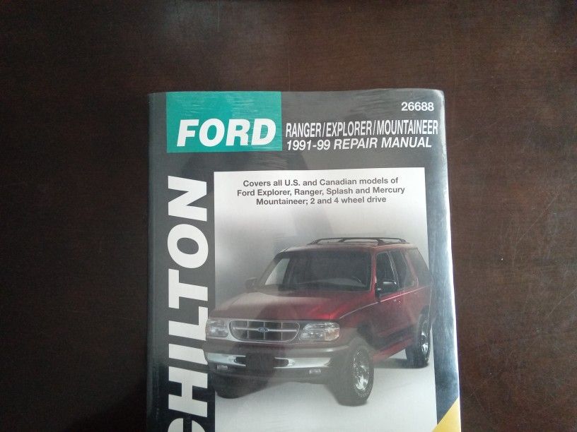 Chilton Repair Manual 26688 Ranger Explorer Mountaineer 1991 To 1999