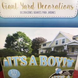 Yard Sign For New Baby