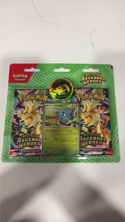 Pokémon Mega Evolution Ascended Heroes Blister Pack