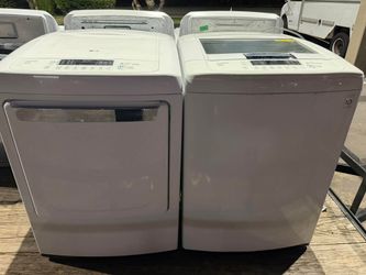 Lg Washer & Dryer