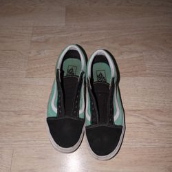 Teal/Black Vans