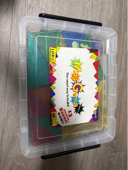Mag Genius Magnetic Tiles Building Set 108+15 Piece Set