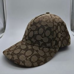 Coach Men's Signature C Jacquard Baseball Hat CH400