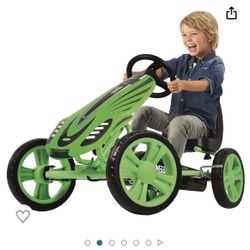 Hauck Speedster Pedal Go Kart for Kids Ages 4-8, Adjustable 