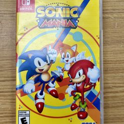 Sonic Mania - Nintendo Switch "No Manual"