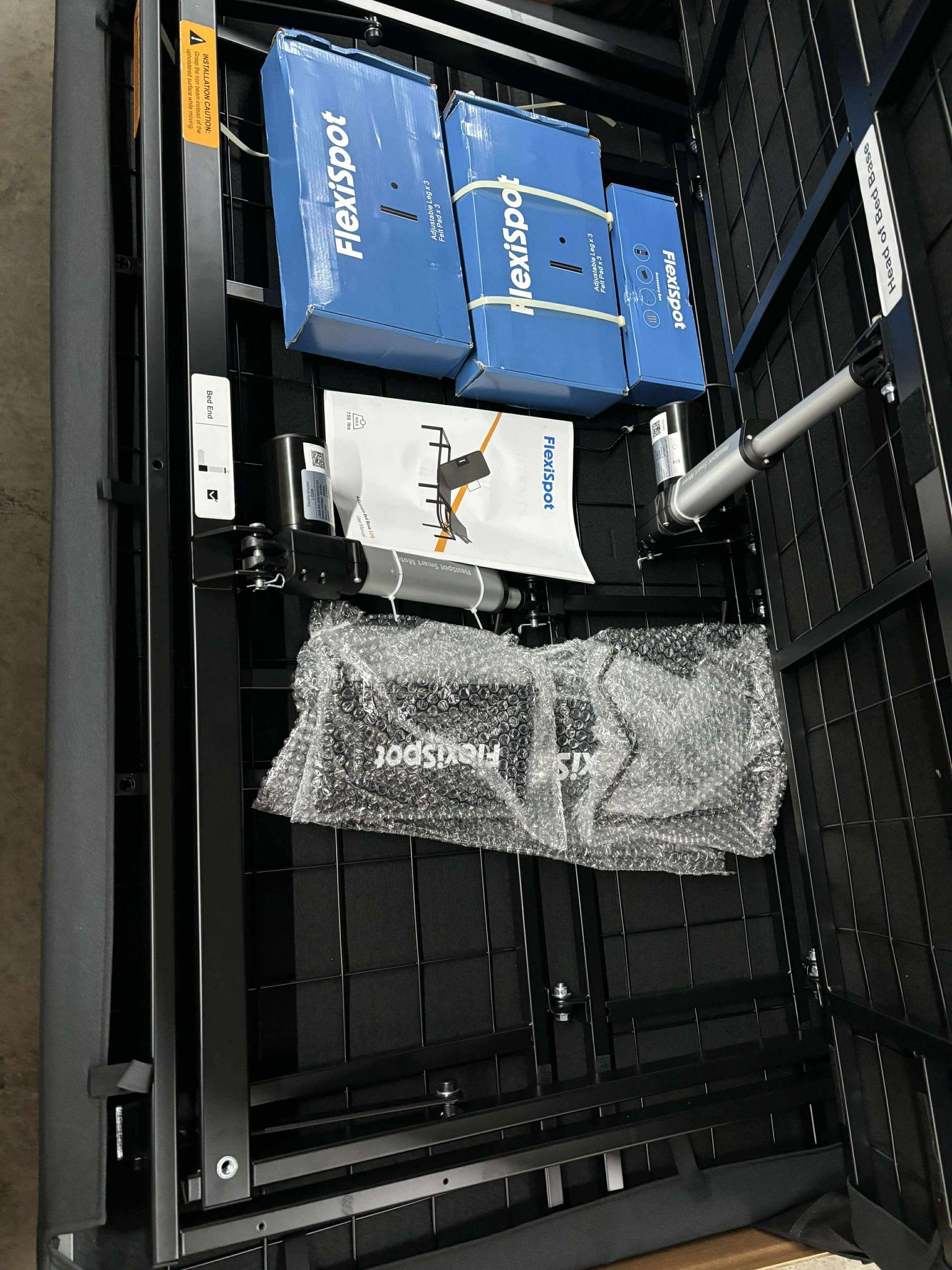 FLEXISPOT S2,Adjustable Bed Frame Base Queen,Whisper Quiet Durable Motor,