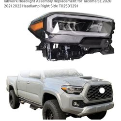 $100 Brand New labwork Headlight Assembly Replacement for Tacoma SE 2020 2021 2022 Headlamp Right Side Passenger Side 