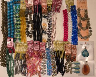 Lot (BC) of Assorted Bead Strands