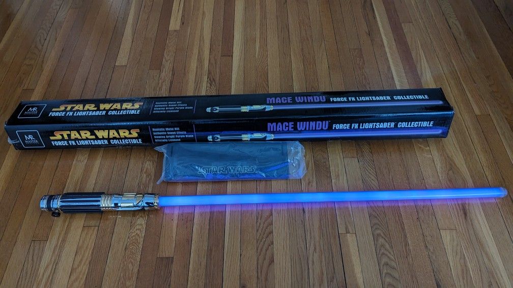 Master Replicas Mace Windu Lightsaber - Revenge of the Sith