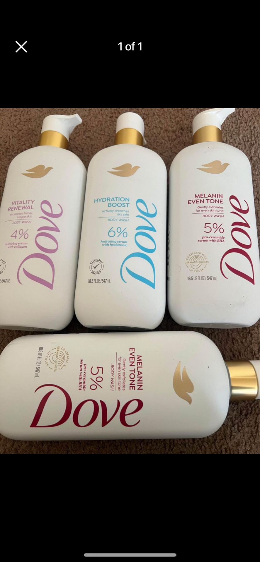 Dove Hydration, Boost $6 Each