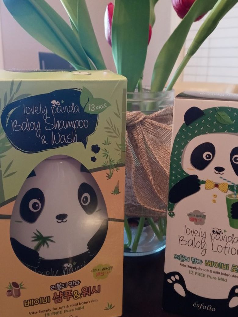 Esfolio Lovely Panda Baby Shampoo &wash. Abd Baby Lotion Sale in San Antonio, TX - OfferUp