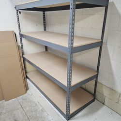 Boltless Racks 60 in W x 24 in D Boltless Storage Shelves Stronger than Homedepot And Lowes Delivery Available