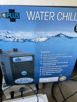 EcoPlus 1/10hp Water Chiller Brand New