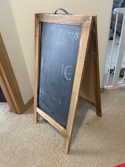 Standing Sign Used For Wedding  Thumbnail