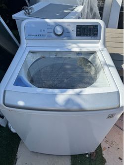 LG High Efficiency Smart Top Load Washer