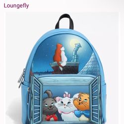 Glow In The Dark Aristocrats Kitten Hard Tag Loungefly. NWT Pu Bridgewater 