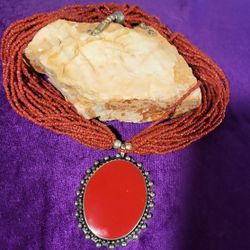 Christmas Red Pendant 