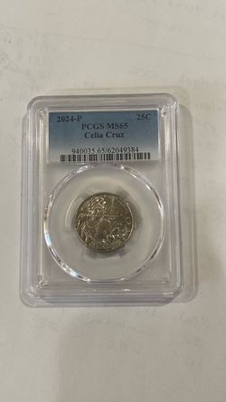 2024-P Celia Cruz Quarter PCGS MS65
