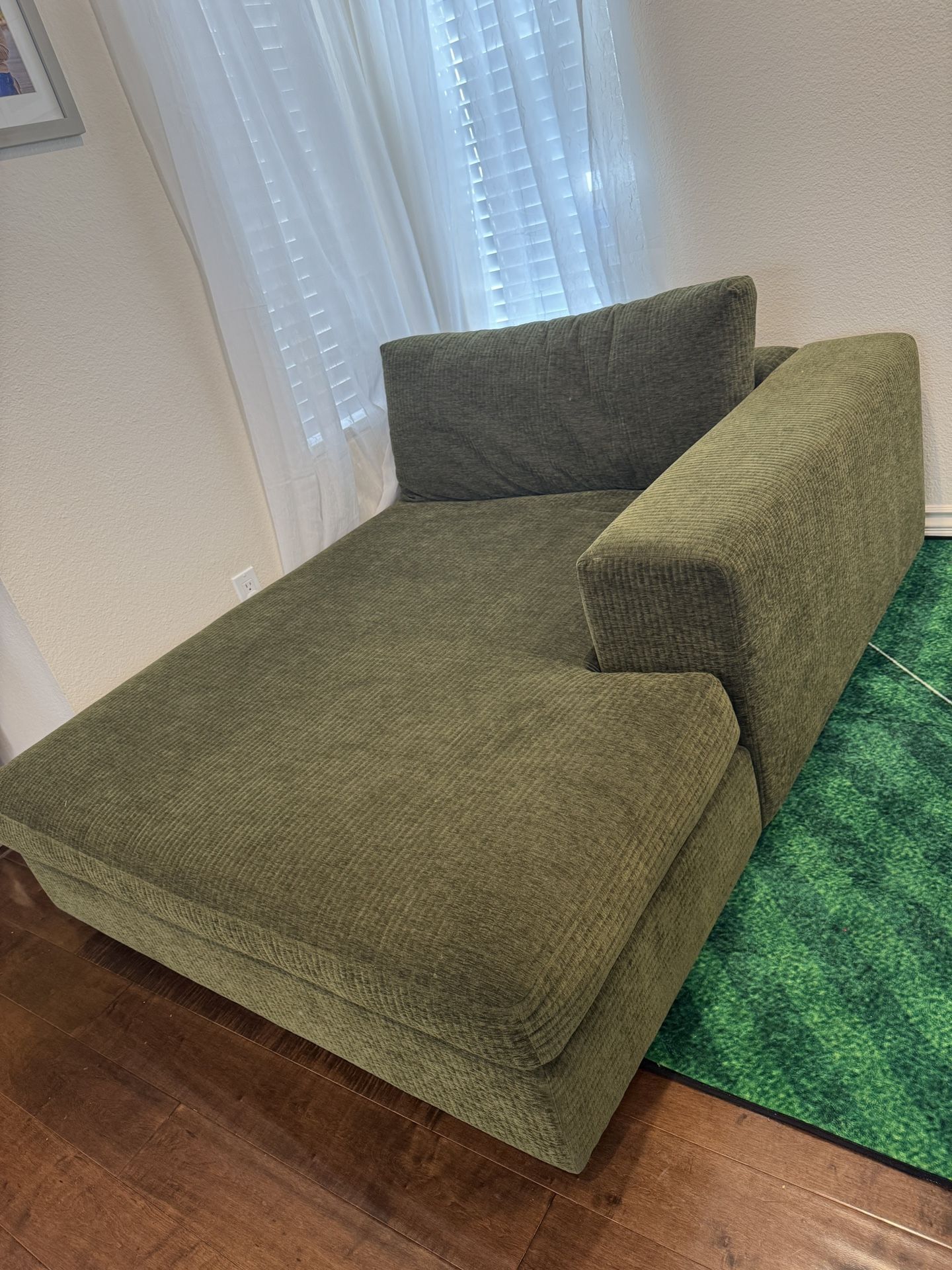 Green Chaise Couch