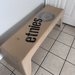 Vintage Y2K Etnies Skateboarding Advertising Shoe Bench Promo Store Display RARE