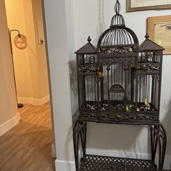 Guilded Age Style Victorian Bitd Cage