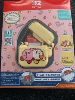 Nintendo Switch 2-Kirby Play With Waddle Dee Card Pod Nakayoshi -Japan Import