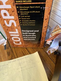 Old man emu coil springs 1.5 inch rear