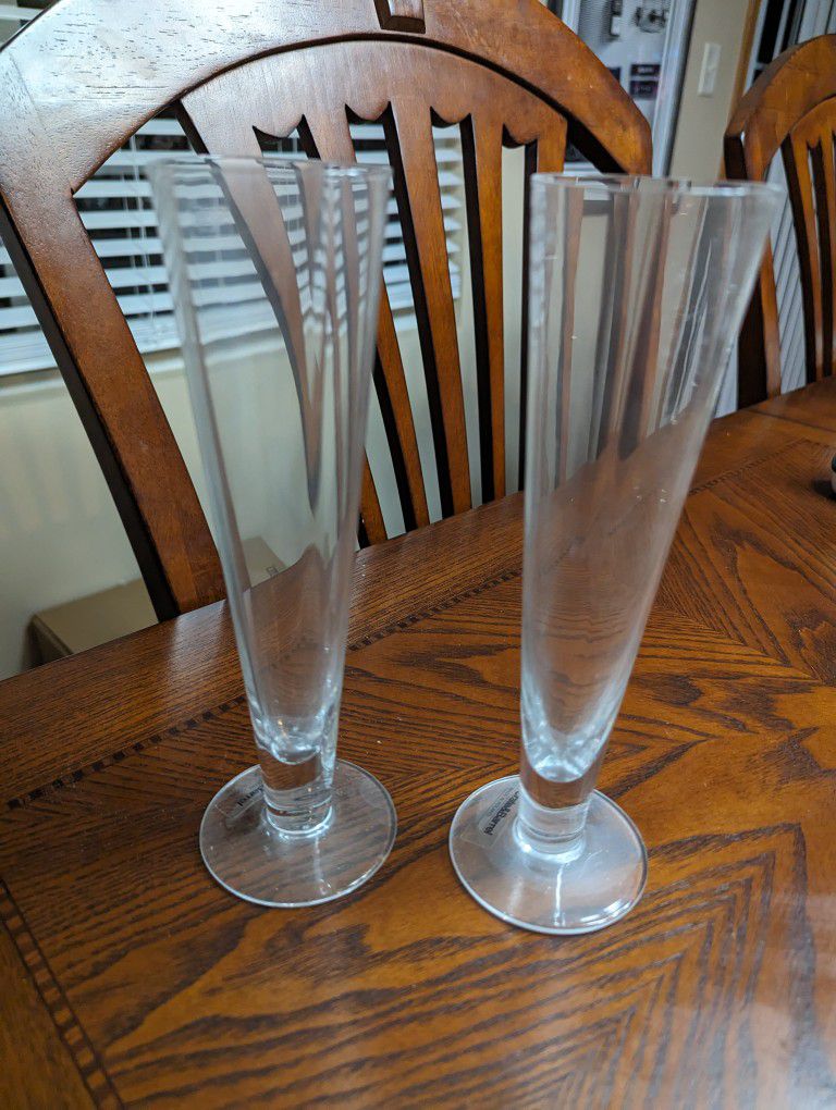Pair Crystal “MIKASA Slovenia Champagne Glasses for Sale in Newark, CA -  OfferUp