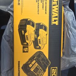 2 Dewalt 5ah Batteries