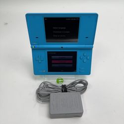 Nintendo DSi Handheld Game Console TWL-001 Aqua Blue