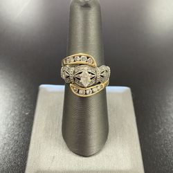 Two Tone Gold Ring 