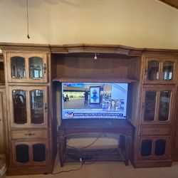 Large Entertainment Center (Pickup Only)