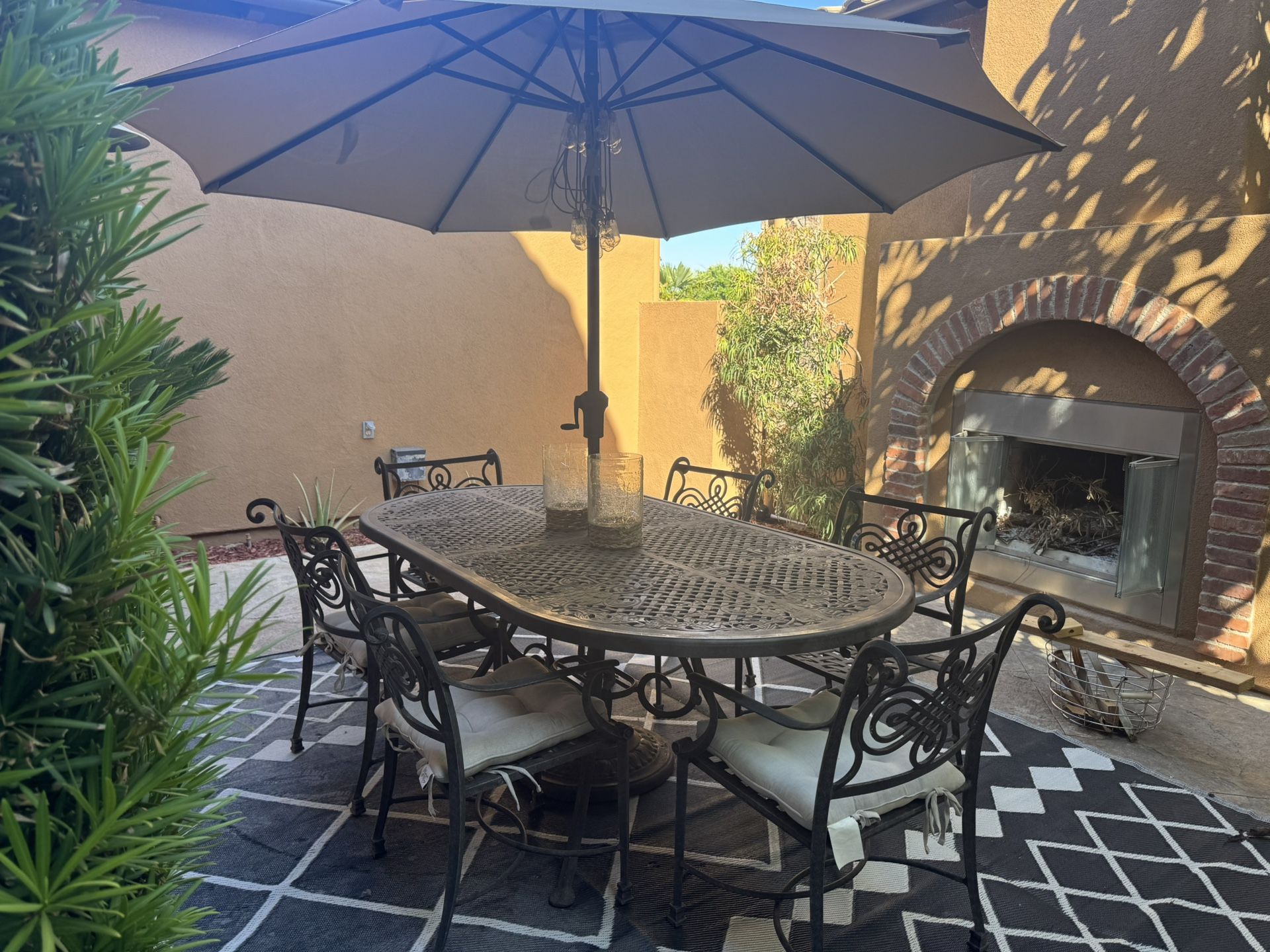 outdoor patio set