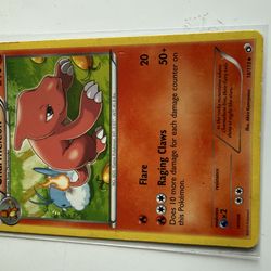 Pokemon Charmeleon Legendary Treasures
