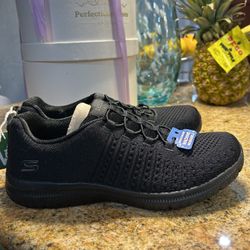Skechers Brand New Bk/bk No Box Size 9lady