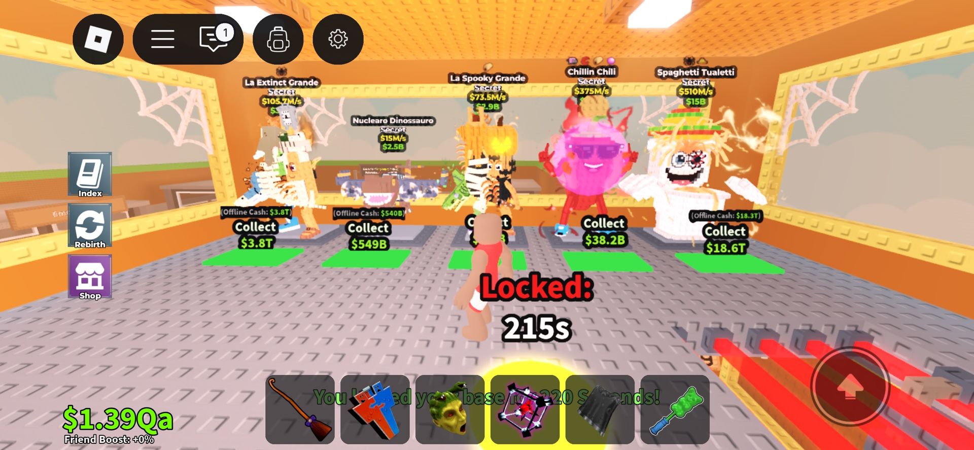 Stacked Steal a Brainrot Account