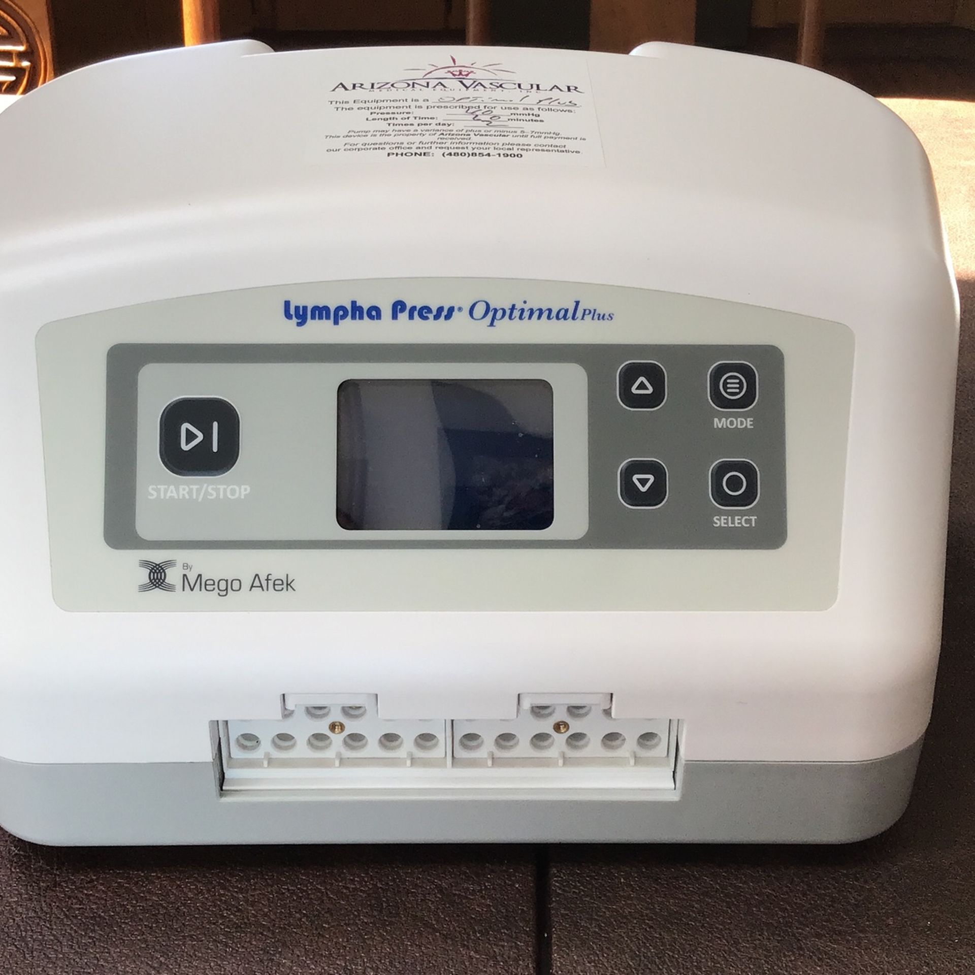 Lympha Press Optimal Plus Model 912