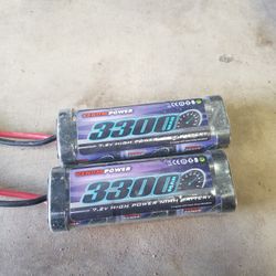 2 7.2volts battery