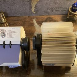 Two (2) Rolodex Organizers