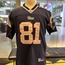 Reebok NFL New England Patriots Jersey #81 Randy Moss Authentic Stitched size 48