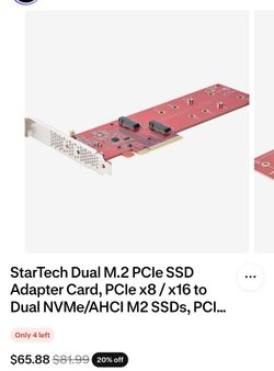 Startech adapter card