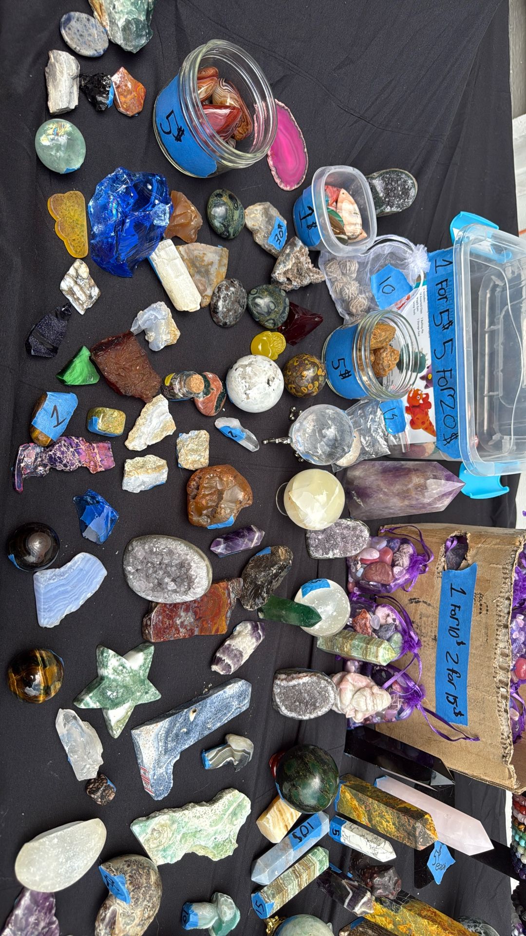 Crystals ,Agates, and geodes