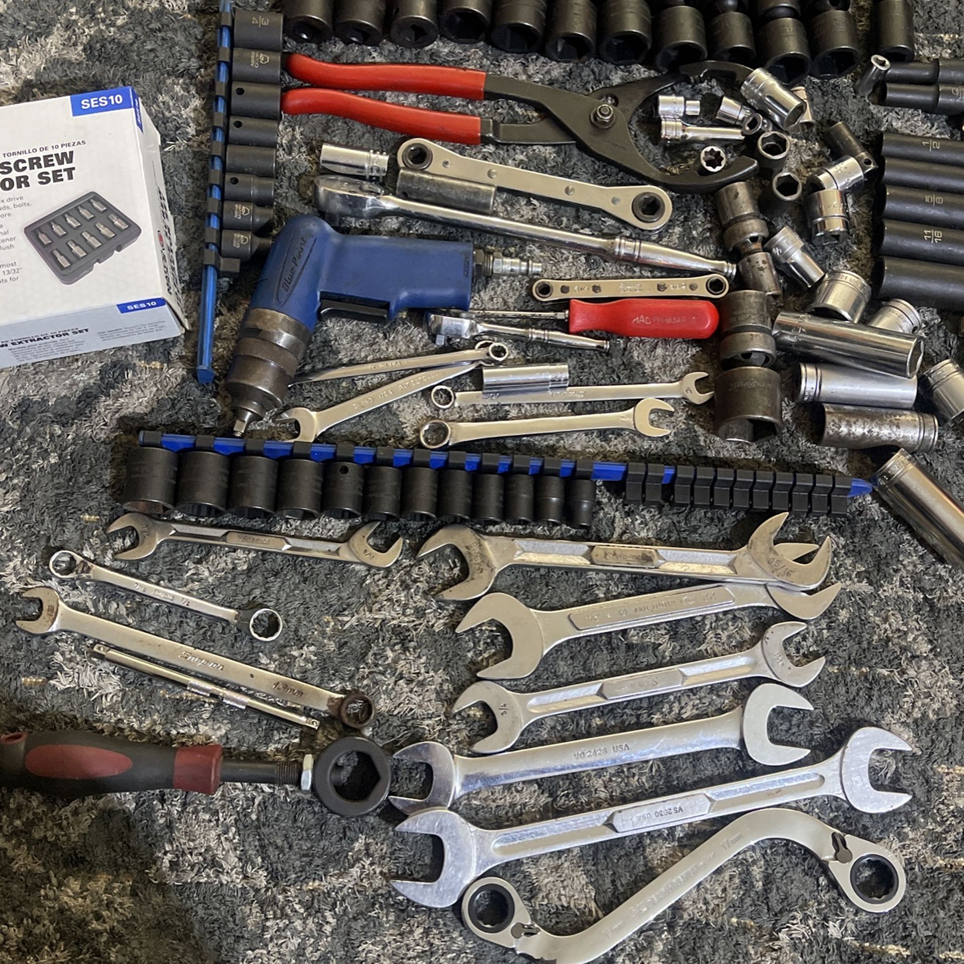 Snap On, Mac Tools, Matco Tools 