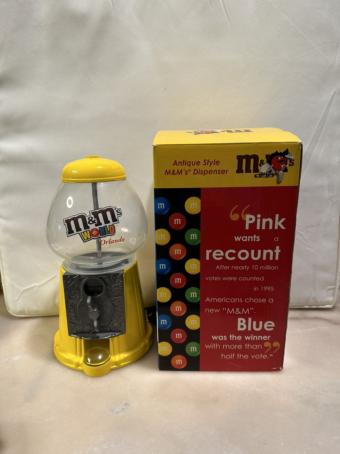  M&M'S World Colorworks Candy Dispenser : Grocery & Gourmet Food