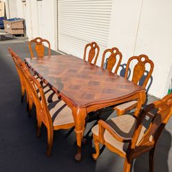 Dining Table And China Cabinet