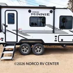 2022 Winnebago Micro Minnie 1708FB Dual Axle Short Travel Trailer 