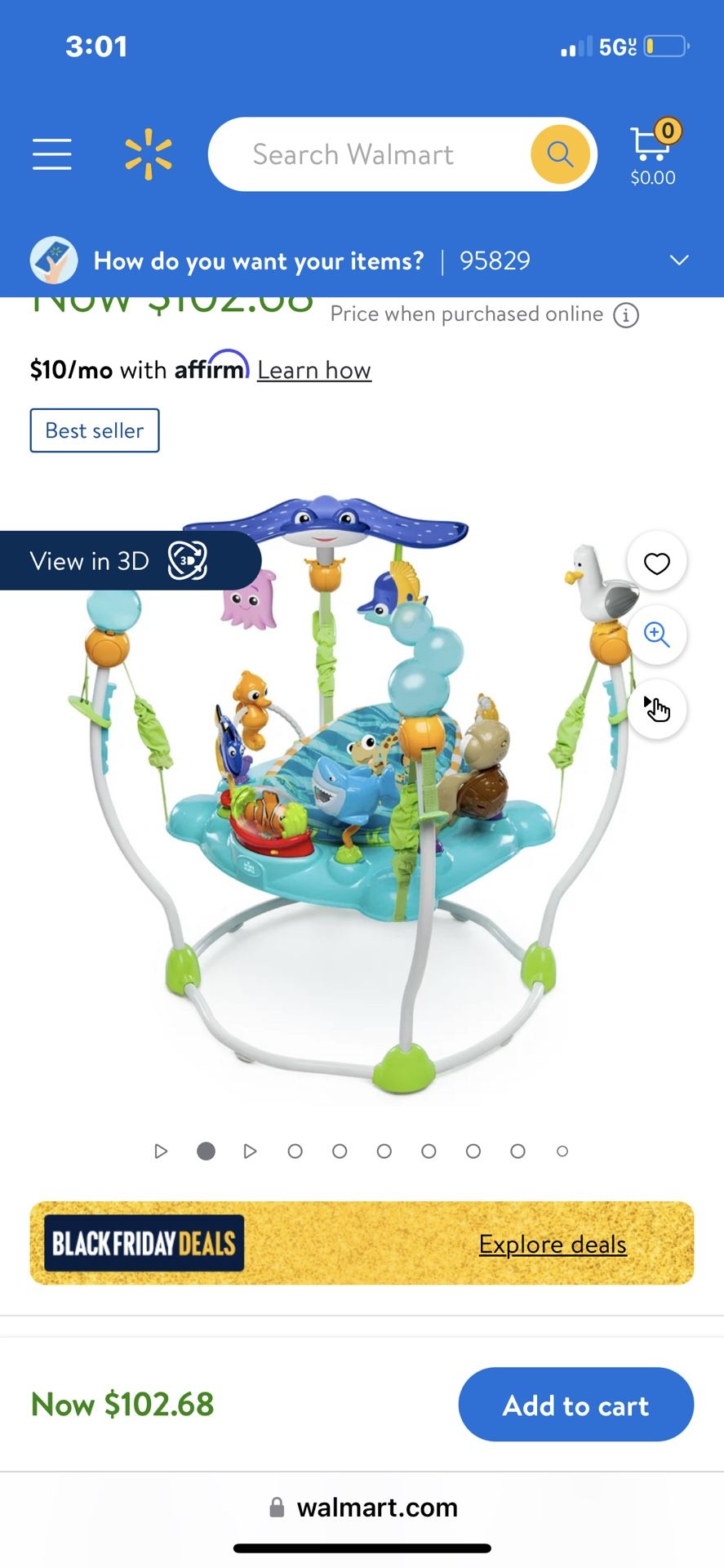 Finding Nemo Bouncer